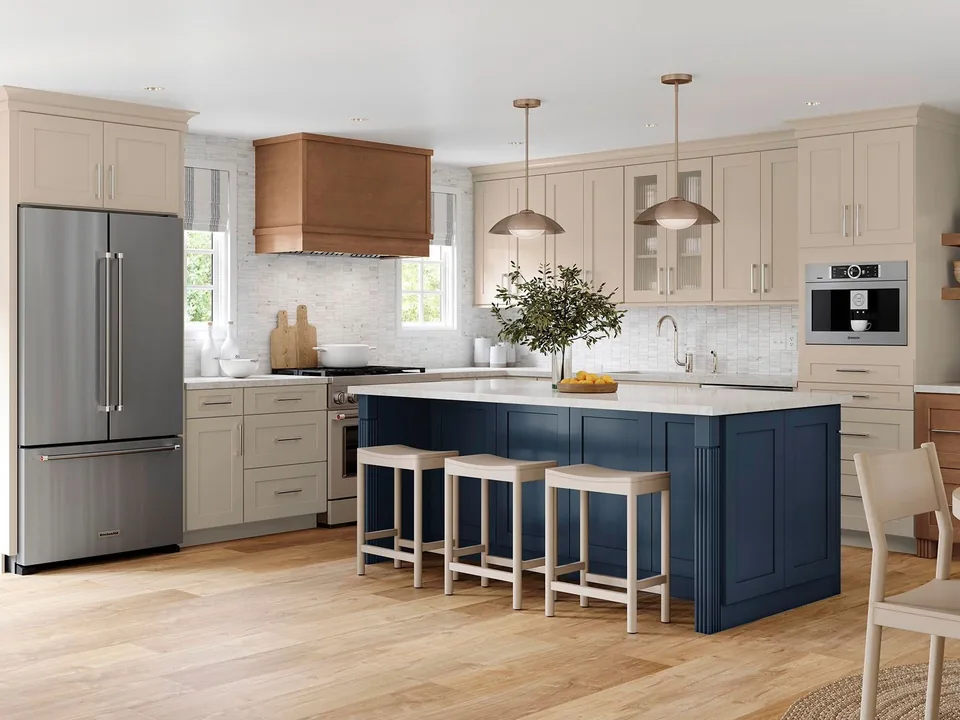 Waypoint 650 Painted Oat, Huntsville kitchen inspiration